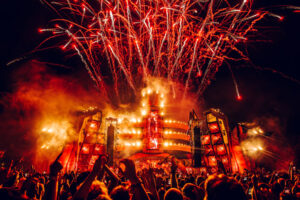 Fireworks at Electrisize 2024