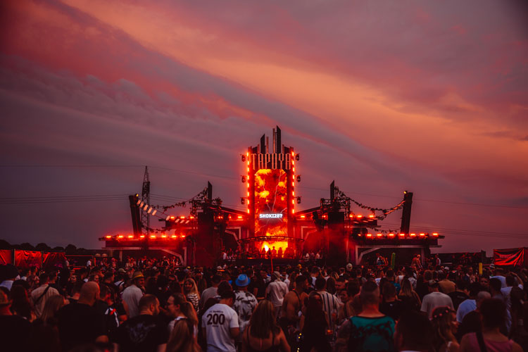 Tapuya stage at Electrisize 2025